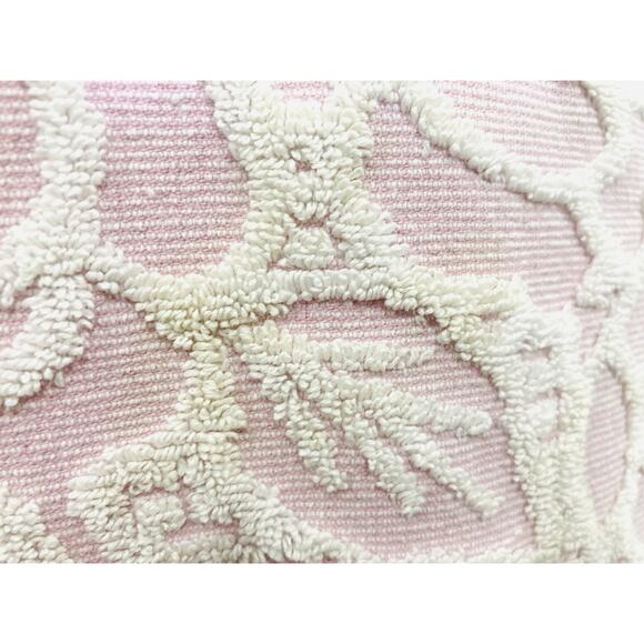 Set 2 Vintage Fieldcrest Bath Towels Pink Flowers Howard Kaplan's French Country - Picture 10 of 16